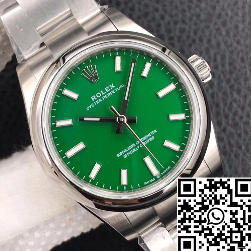 Rolex Factory 31MM EW Dial Oyster M277200-0006 Green Perpetual 0421